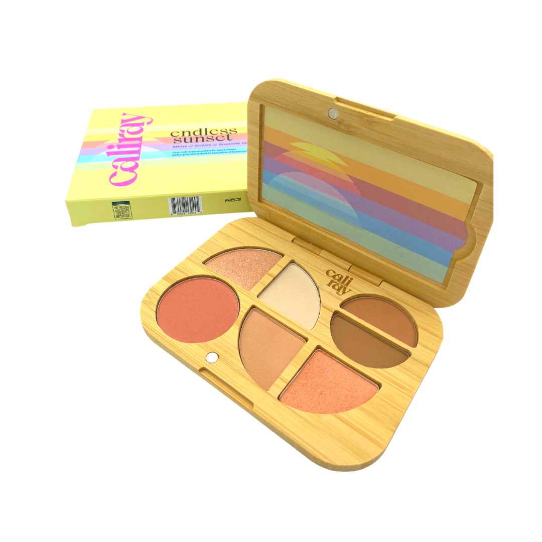 Caliray Endless Sunset Face and Eyeshadow Talc-Free Palette
